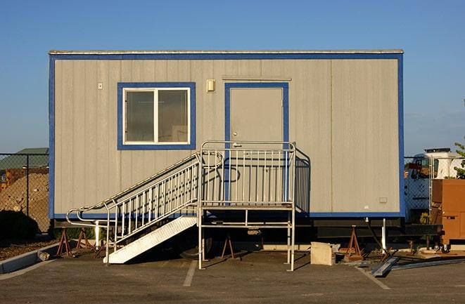 office trailers for temporary job site setup